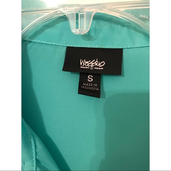 Mossimo green blouse size small - Picture 2 of 2